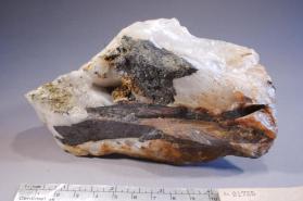 Scorodite with Pyrite and Quartz