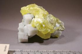 ARAGONITE with Sulfur