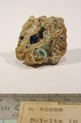 Boleite with Gypsum