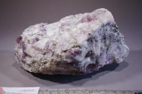 Anhydrite with Pyrite