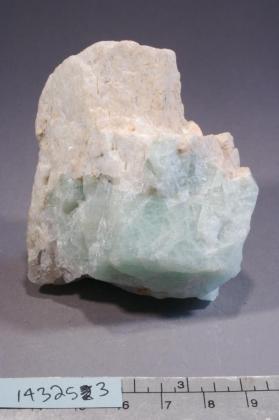 BERYL with MICROCLINE and Quartz