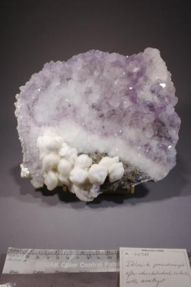Dolomite with amethyst