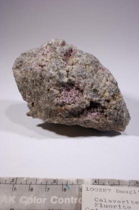 Calaverite with FLUORITE