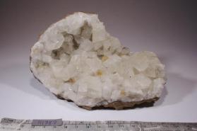 CALCITE with FLUORITE