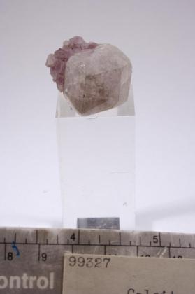 CALCITE with amethyst