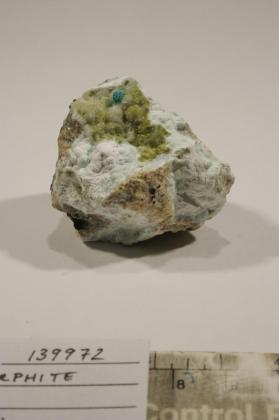 Duftite with Hemimorphite