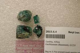 Beryl (var. emerald)