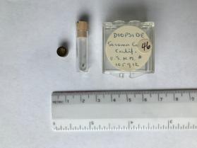 Diopside (clinopyroxene group)