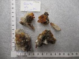 quartz xls, cookeite