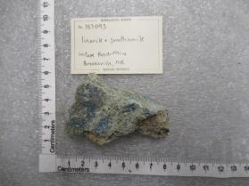 linarite + smithsonite