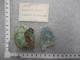 brochantite + linarite
