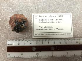Calomel xl with Eglestonite xls