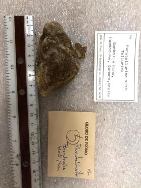 Paratellurite with Tellurite