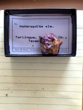 Montroydite xls