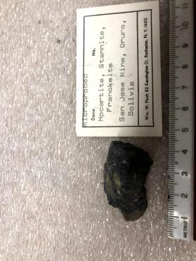 Hocartite, Stannite, Franckeite