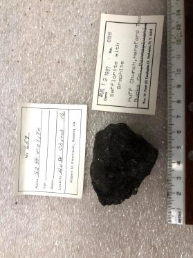 Safflorite with Graphite
