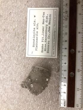 Scrutinyite xls w Plattnerite xls