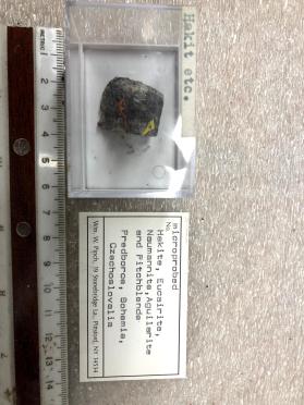 Hakite, Eucairite, Naumannite, Aguilarite and Pitchblende
