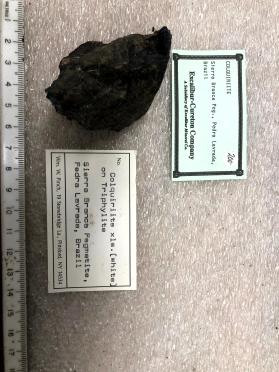 Colquiriite xls. (white) on Triphyite
