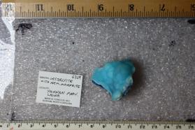 Veszelyite with Hemimorphite