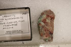 Creaseyite with Wickenbergite