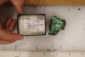 Hellyerite with Zaratite