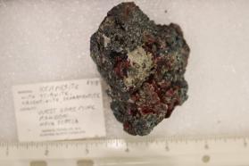 Kermesite with Stibnite