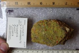 Wulfenite with Pyromorphite