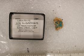 Christelite with Zincian-Paratacamite