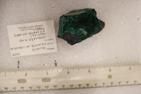 Azurite (Malachite and Chalcocite)
