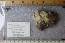 Zircon with Riebeckite