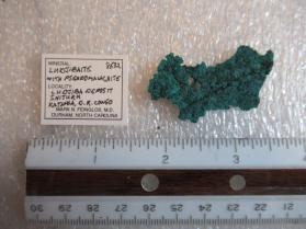 Ludjibaite with Pseudomalachite