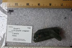 Quartz with Epidote Inclusions