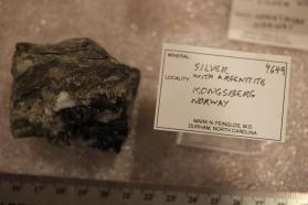 Silver with Argentite