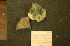 Azurite, Malachite, Calena, Variscite, Chandailite