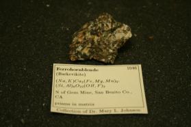 Barkovikite, Ferrohorblende