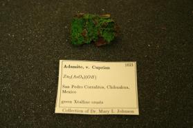 Adamite, var. Cuprian