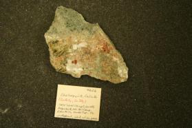 Chalcopyrite, Calcite