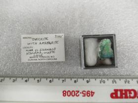 Orickite with Arhbarite