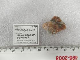 Panasqueiraite (pieces A and B))