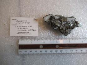 Lollingite with Axinite