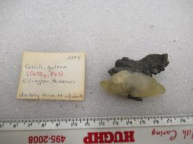 Calcite, Galena