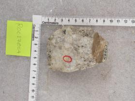 Pegmatitic granite