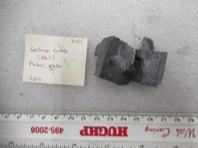 Galena cubes