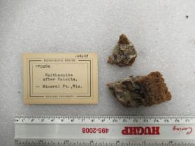 Smithsonite after Calcite