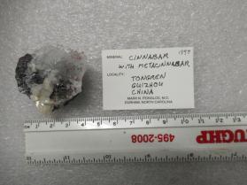 Cinnabar with Metacinnabar