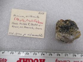 Minium, Willemite