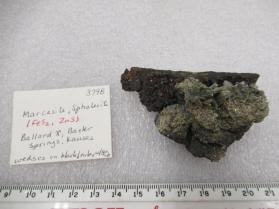Marcasite, Sphalerite