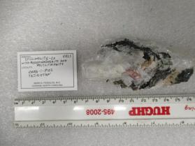 Stillwellite-Ce with Reedmergnerite