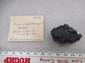 Pyrolusite @ Manganite